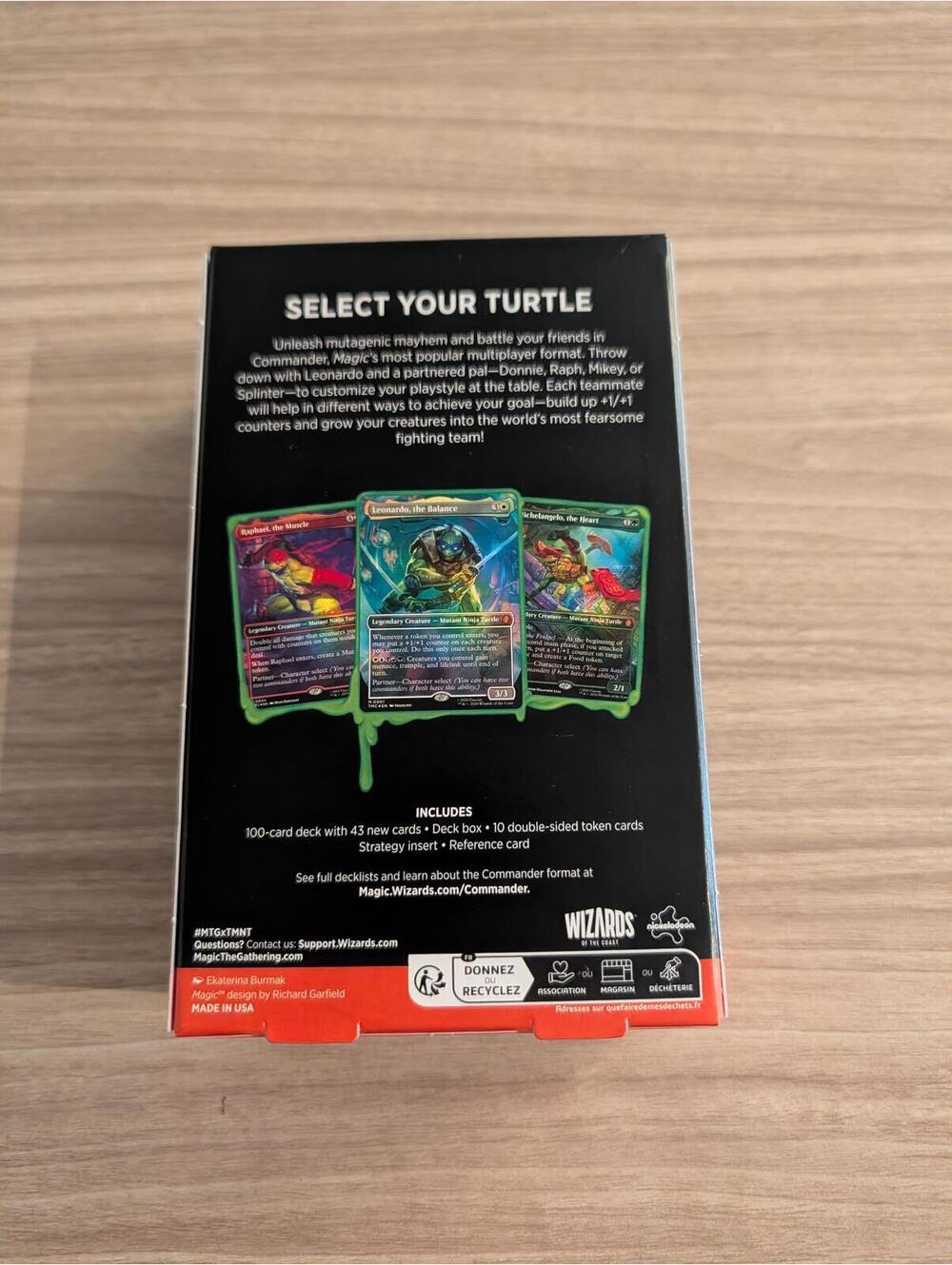 Magic: The Gathering Teenage Mutant Ninja Turtles Commander Deck - Picture 2 of 2